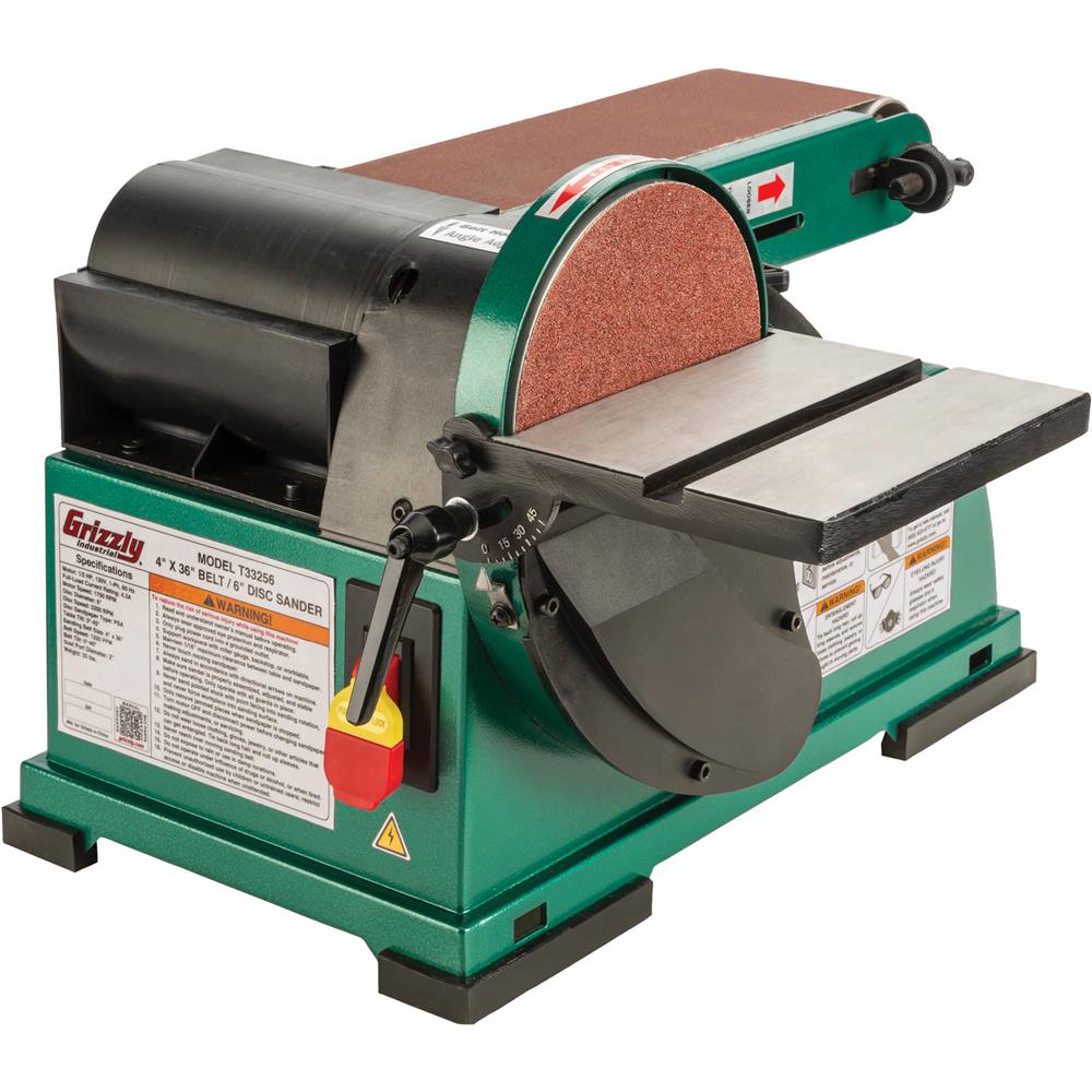 4" x 36" Belt / 6" Disc Combo Sander