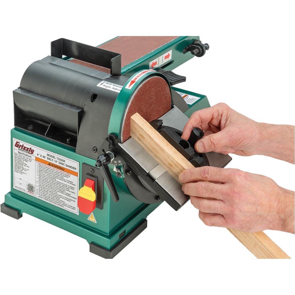 4" x 36" Belt / 6" Disc Combo Sander