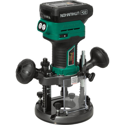 20V 1/4" Plunge Router Kit with Li-Ion Battery & Charger