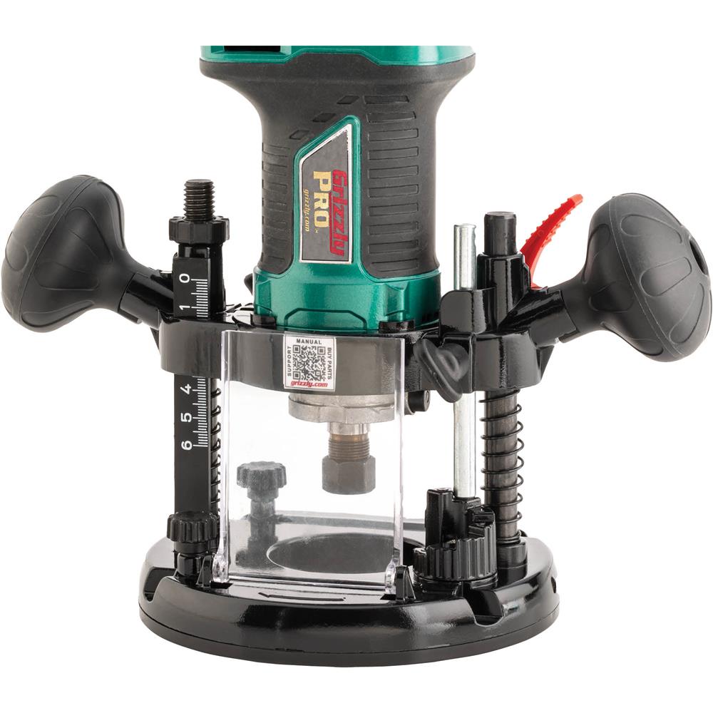 20V 1/4" Plunge Router Kit with Li-Ion Battery & Charger