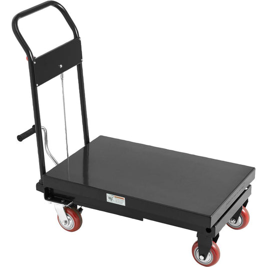 Hydraulic Lifting Cart, 1100 Lb. Capacity
