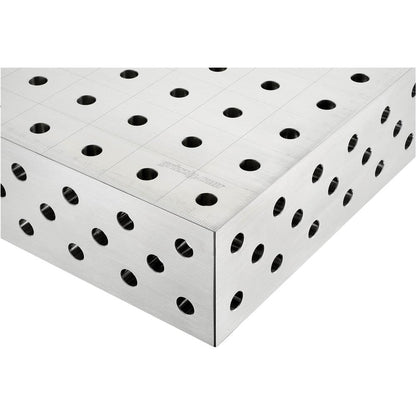78" x 39" 3D Steel Nitride-Coated Welding Tabletop