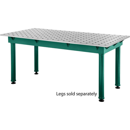79" x 39" Nitride-Coated Welding Tabletop