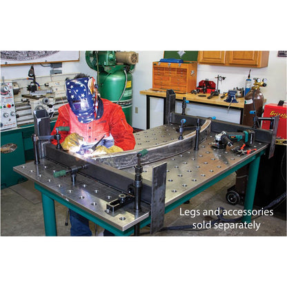 79" x 39" Nitride-Coated Welding Tabletop