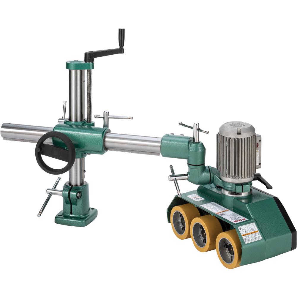 1 HP Variable-Speed 3-Roller Power Feeder, Single-Phase