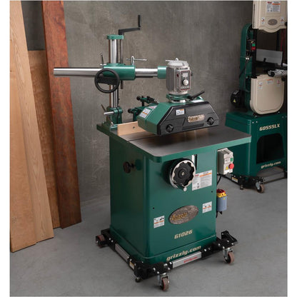 1 HP Variable-Speed 3-Roller Power Feeder, Single-Phase