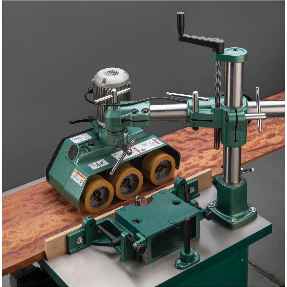1 HP Variable-Speed 3-Roller Power Feeder, Single-Phase