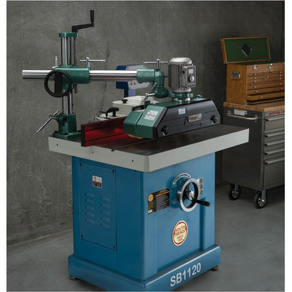 1 HP Variable-Speed 4-Roller Power Feeder, Single-Phase