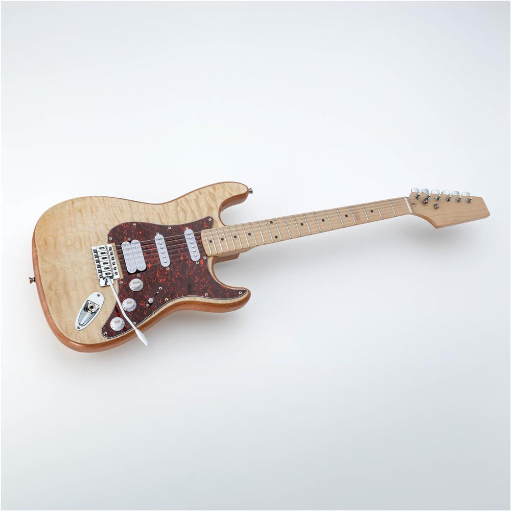 Quilted Maple Electric Guitar Kit