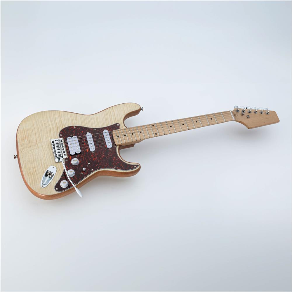 Fiddleback Maple Electric Guitar Kit