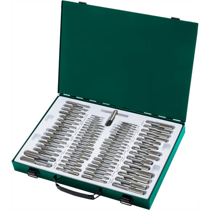 110-Pc. Metric M2 HSS Tap & Die Set