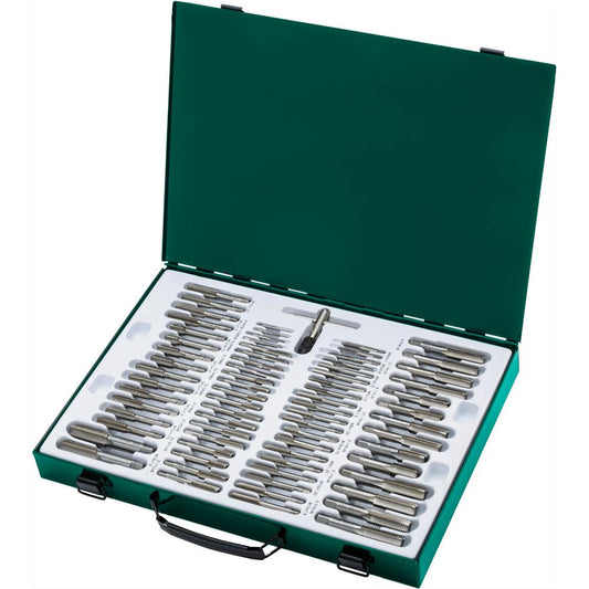 110-Pc. Metric M2 HSS Tap & Die Set