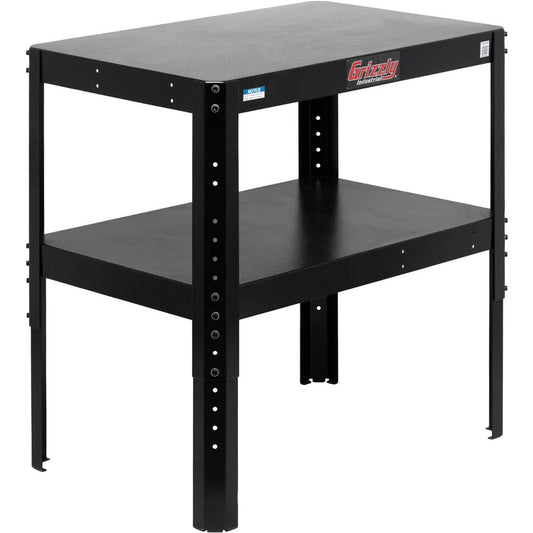 36" x 24" Benchtop Machine Stand w/ Power Outlets