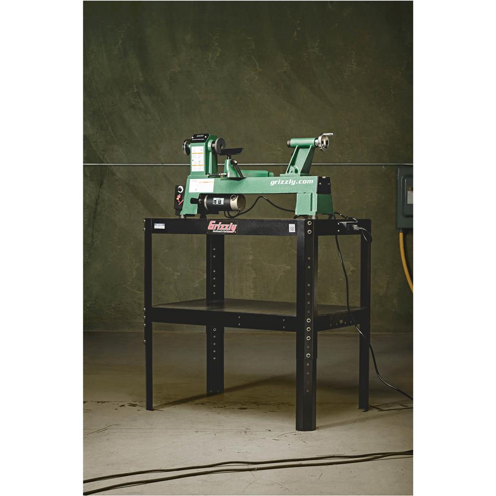 36" x 24" Benchtop Machine Stand w/ Power Outlets
