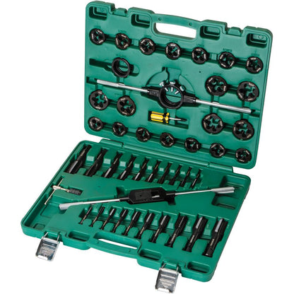 45-Pc. SAE M2 HSS Tap and Die Set