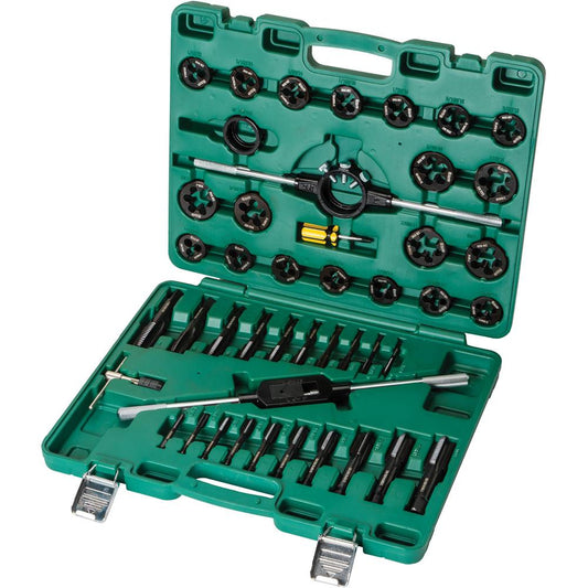 45-Pc. SAE M2 HSS Tap and Die Set