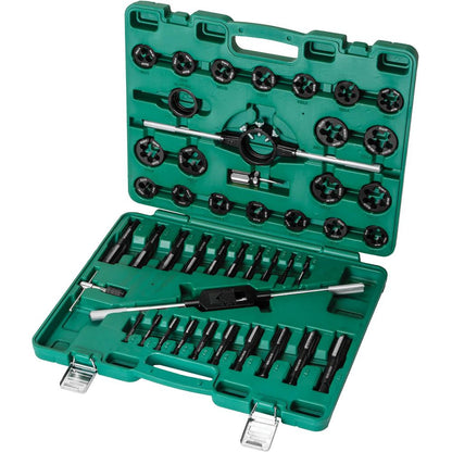 45-Pc. Metric M2 HSS Tap and Die Set