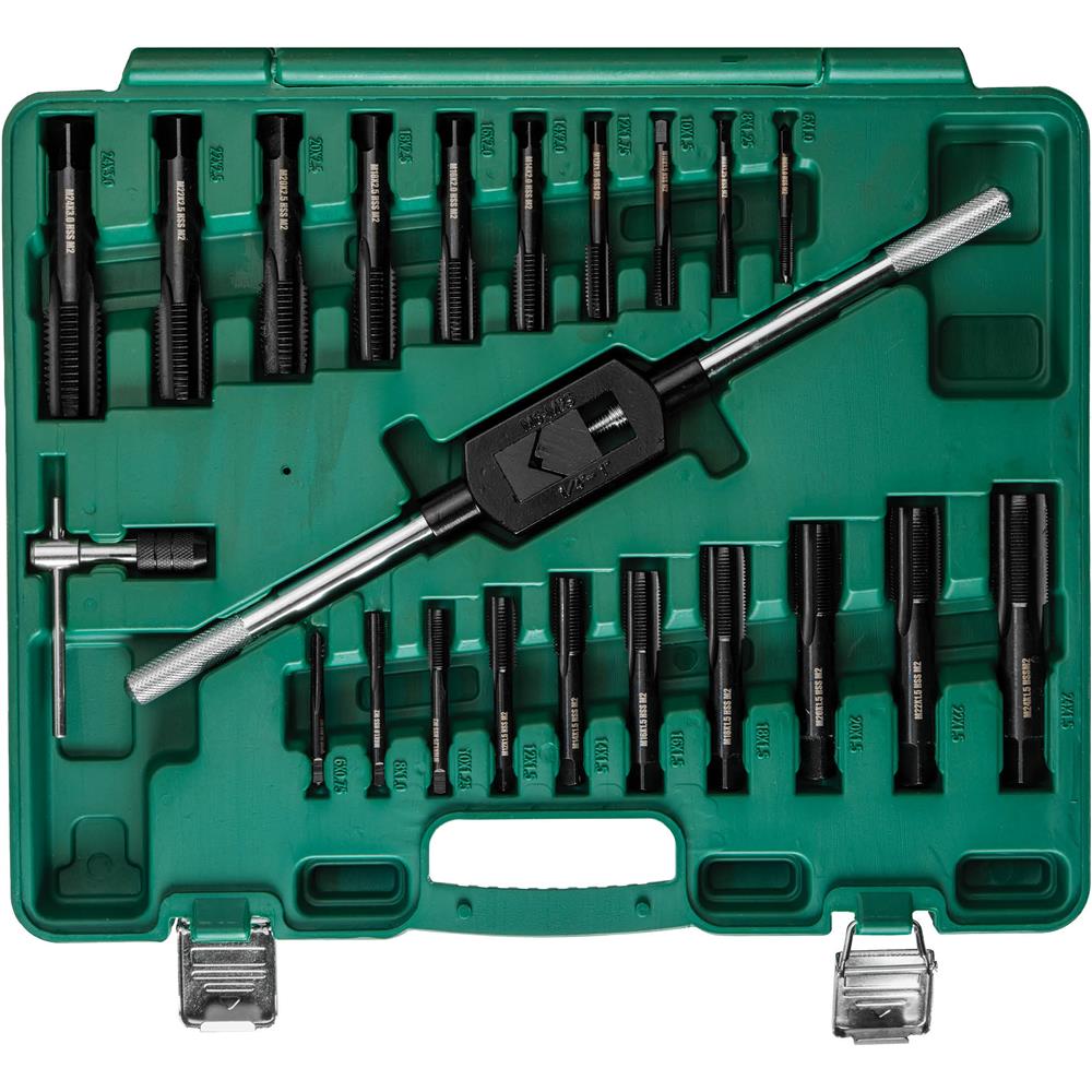 45-Pc. Metric M2 HSS Tap and Die Set