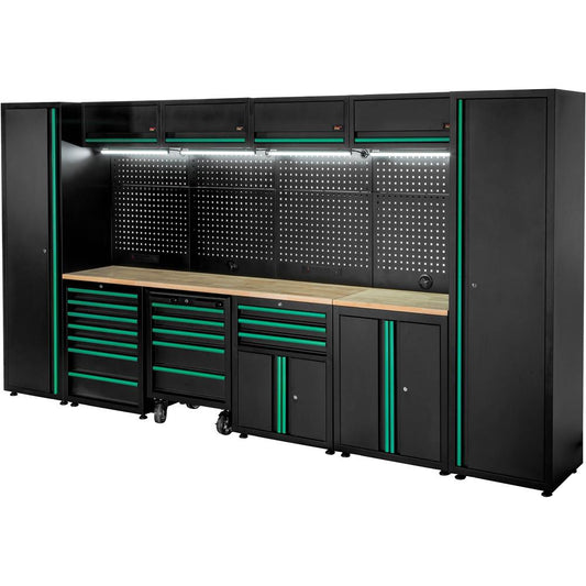 10-Pc. 15 Drawer 8 Cabinet Modular Cabinet Set