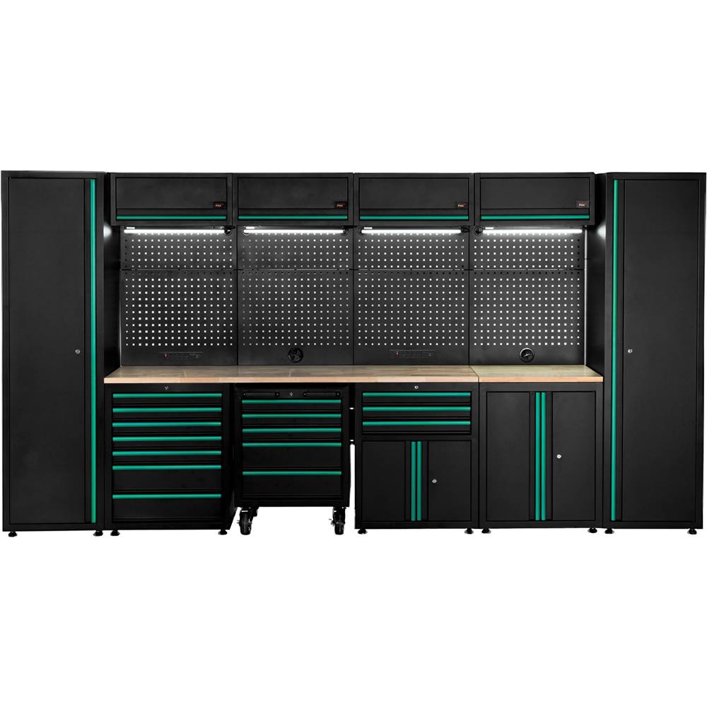10-Pc. 15 Drawer 8 Cabinet Modular Cabinet Set