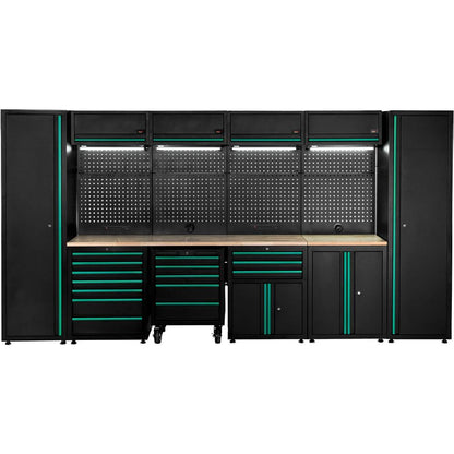 10-Pc. 15 Drawer 8 Cabinet Modular Cabinet Set