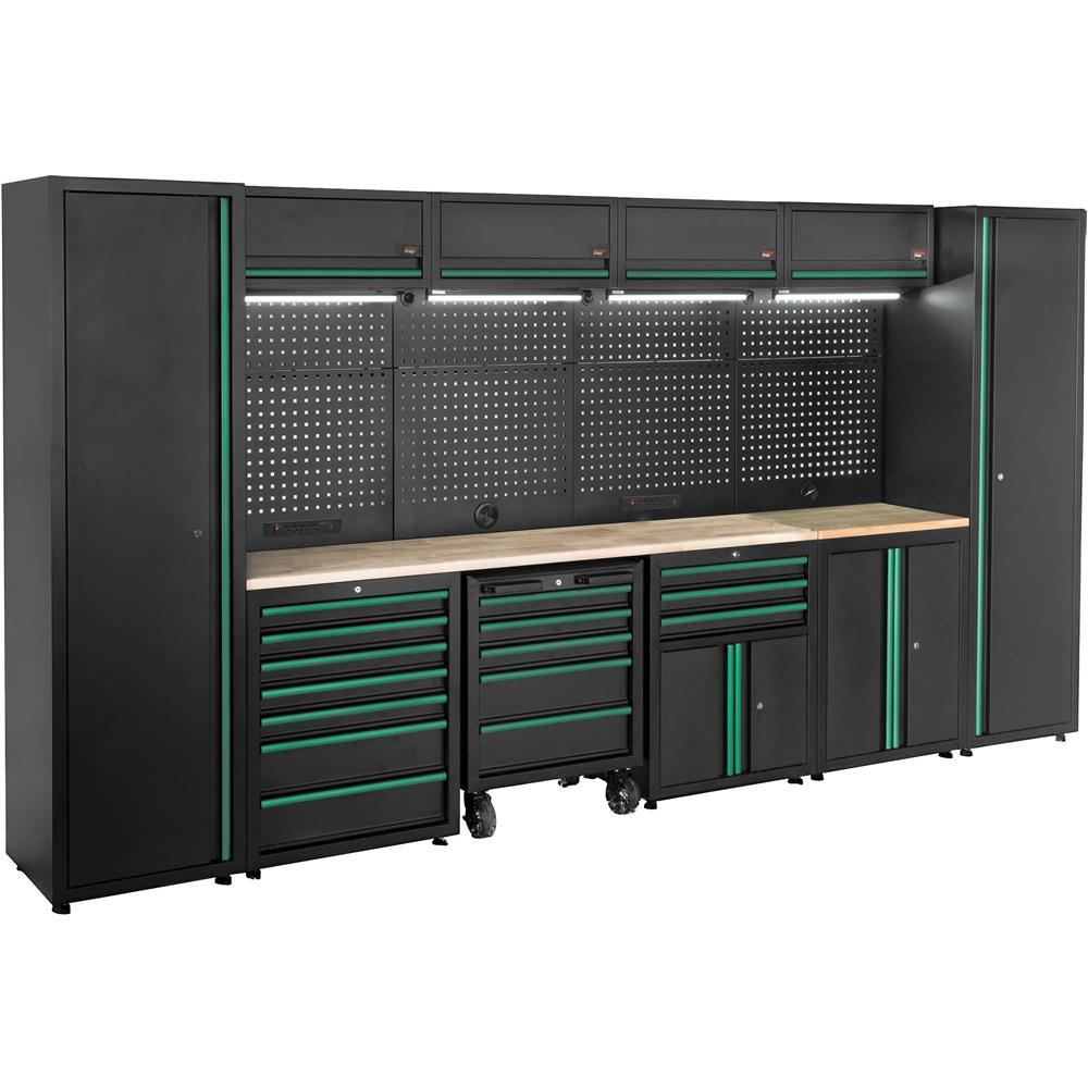 10-Pc. 15 Drawer 8 Cabinet Modular Cabinet Set