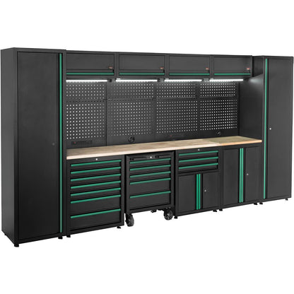 10-Pc. 15 Drawer 8 Cabinet Modular Cabinet Set