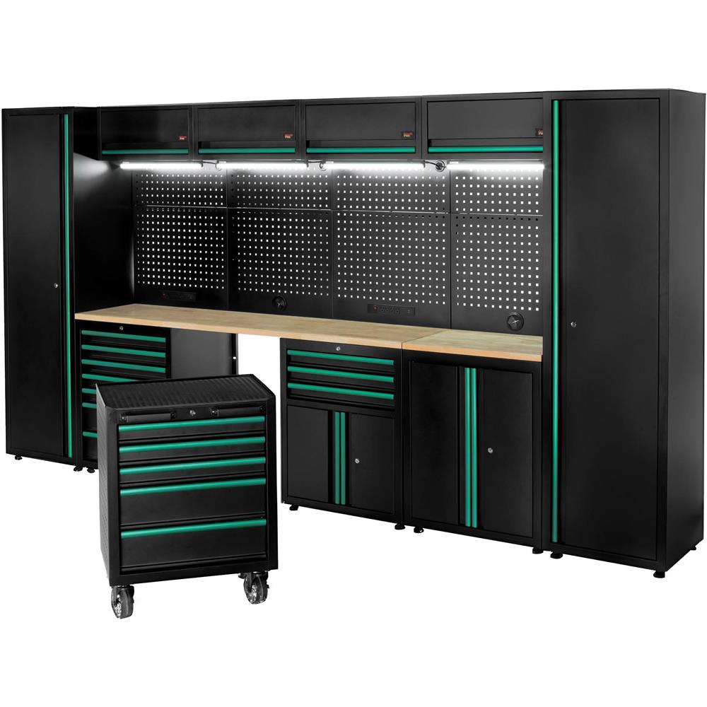 10-Pc. 15 Drawer 8 Cabinet Modular Cabinet Set