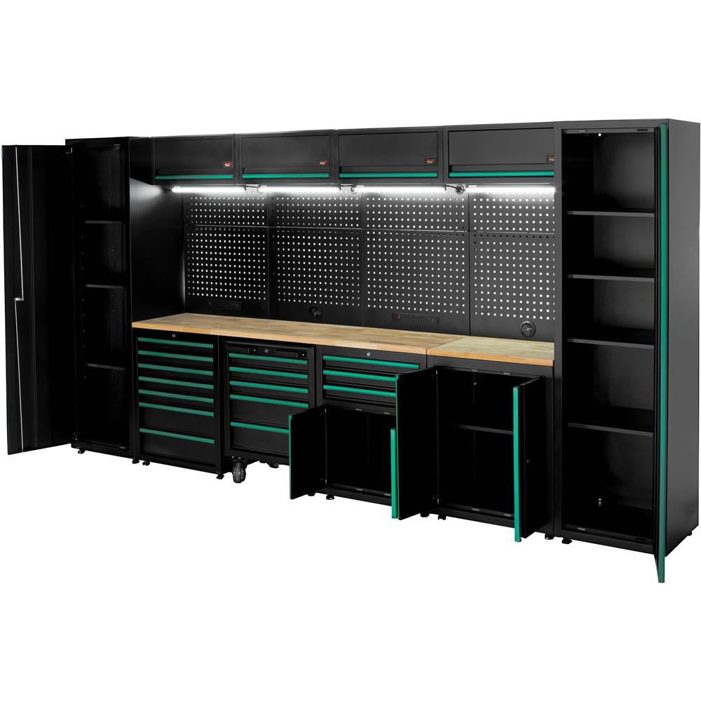 10-Pc. 15 Drawer 8 Cabinet Modular Cabinet Set