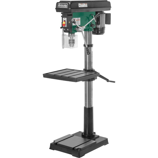20" Floor Drill Press w/ LED & Laser Guide