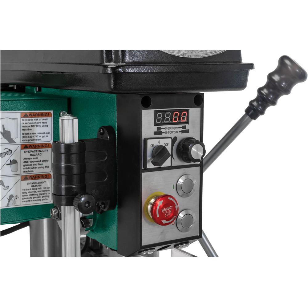 17" Floor Variable-Speed Drill Press