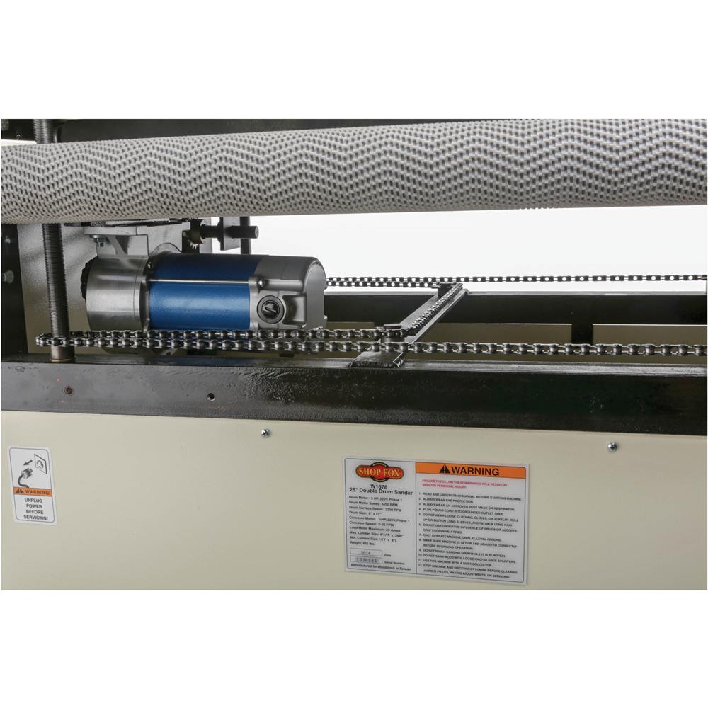 26" 5 HP Drum Sander