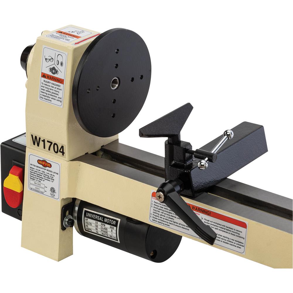 8" x 13" Benchtop Wood Lathe