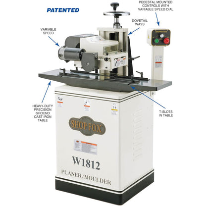 2 HP 7" Planer / Moulder with Stand