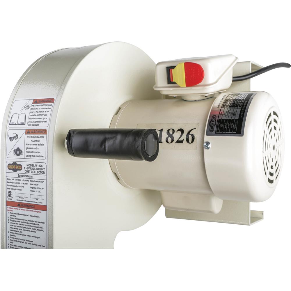 1 HP Wall Dust Collector