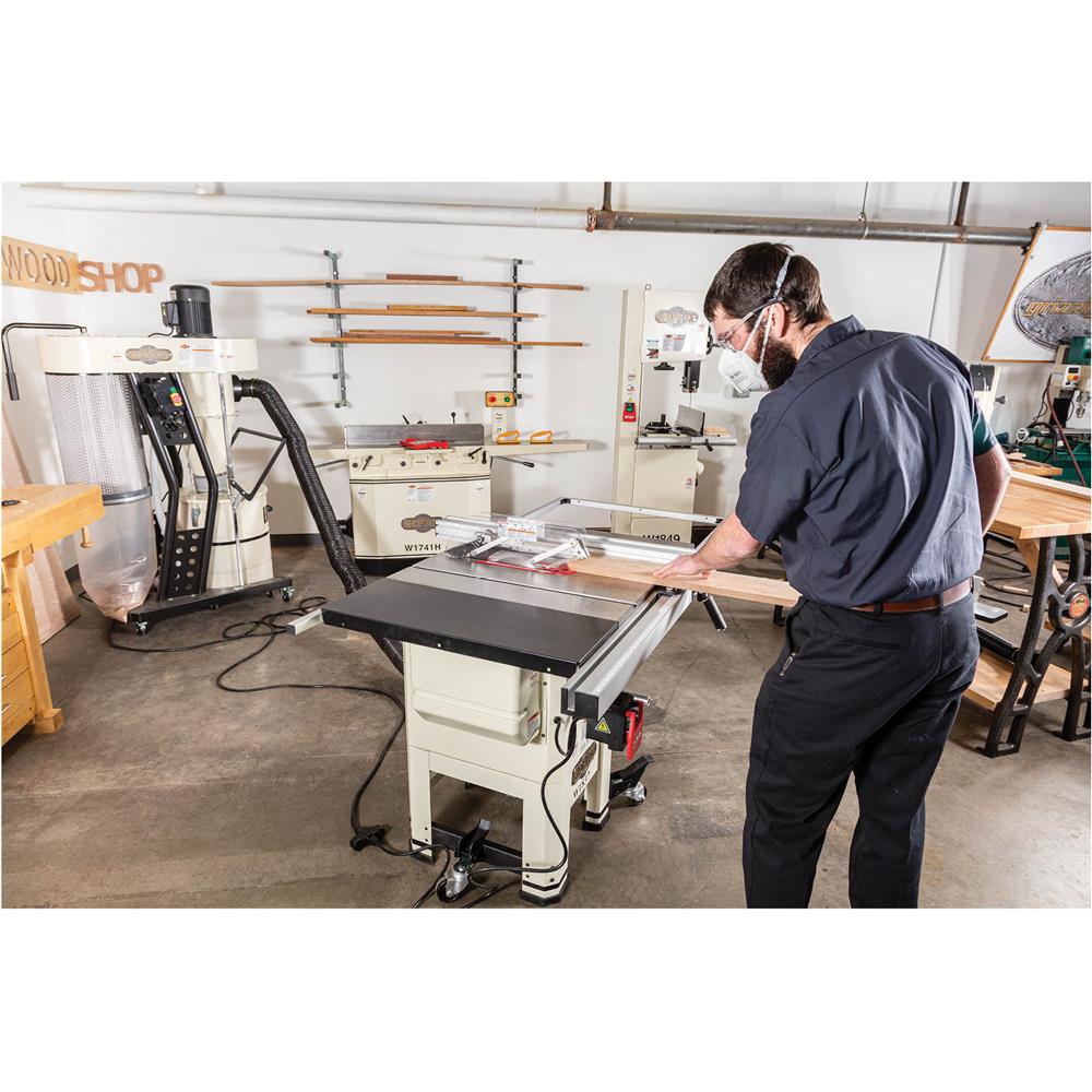 10" 2 HP Open Stand Hybrid Table Saw