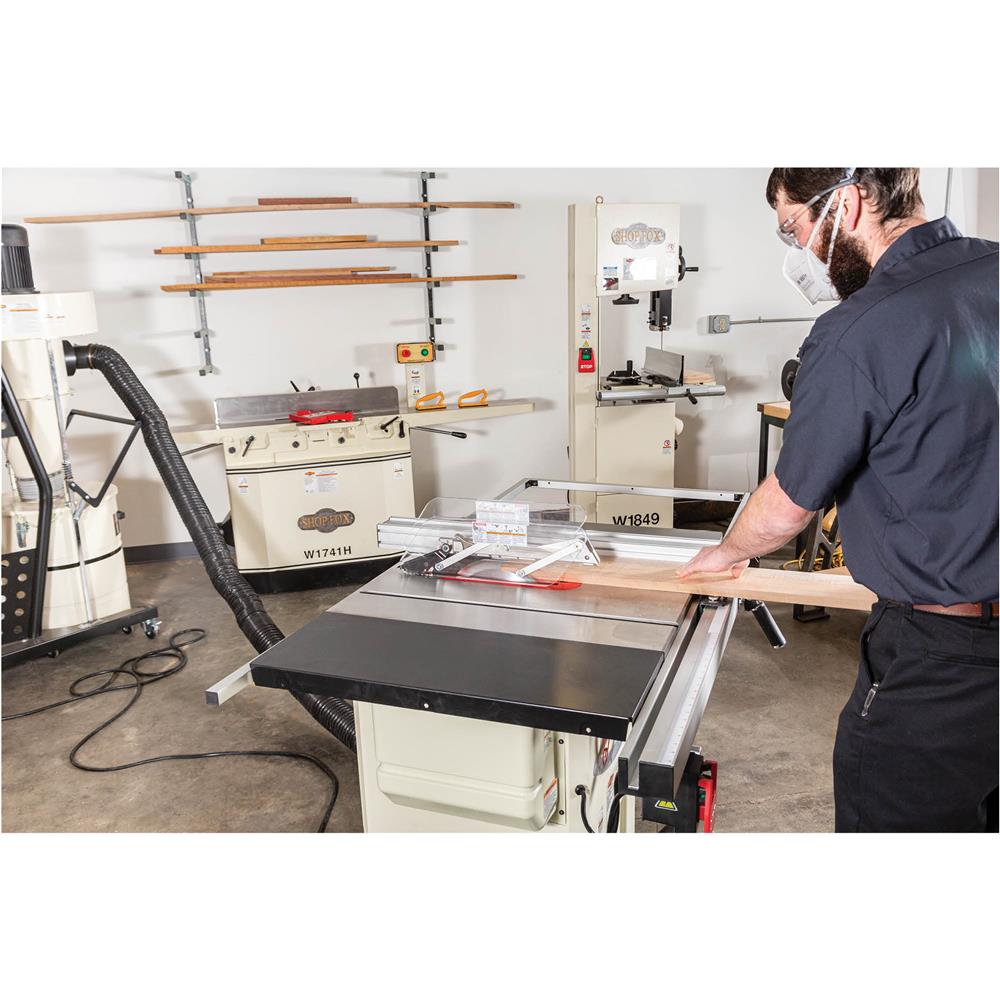 10" 2 HP Open Stand Hybrid Table Saw