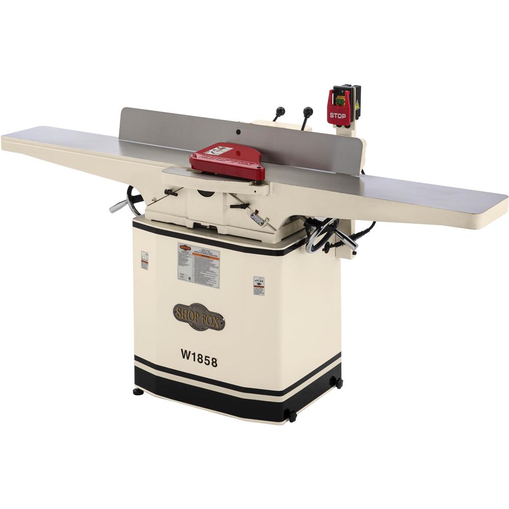 8" x 72" Dovetail Jointer w/ Helical Cutterhead & Mobile Base