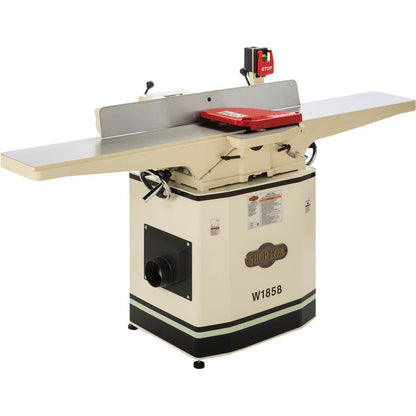 8" x 72" Dovetail Jointer w/ Helical Cutterhead & Mobile Base