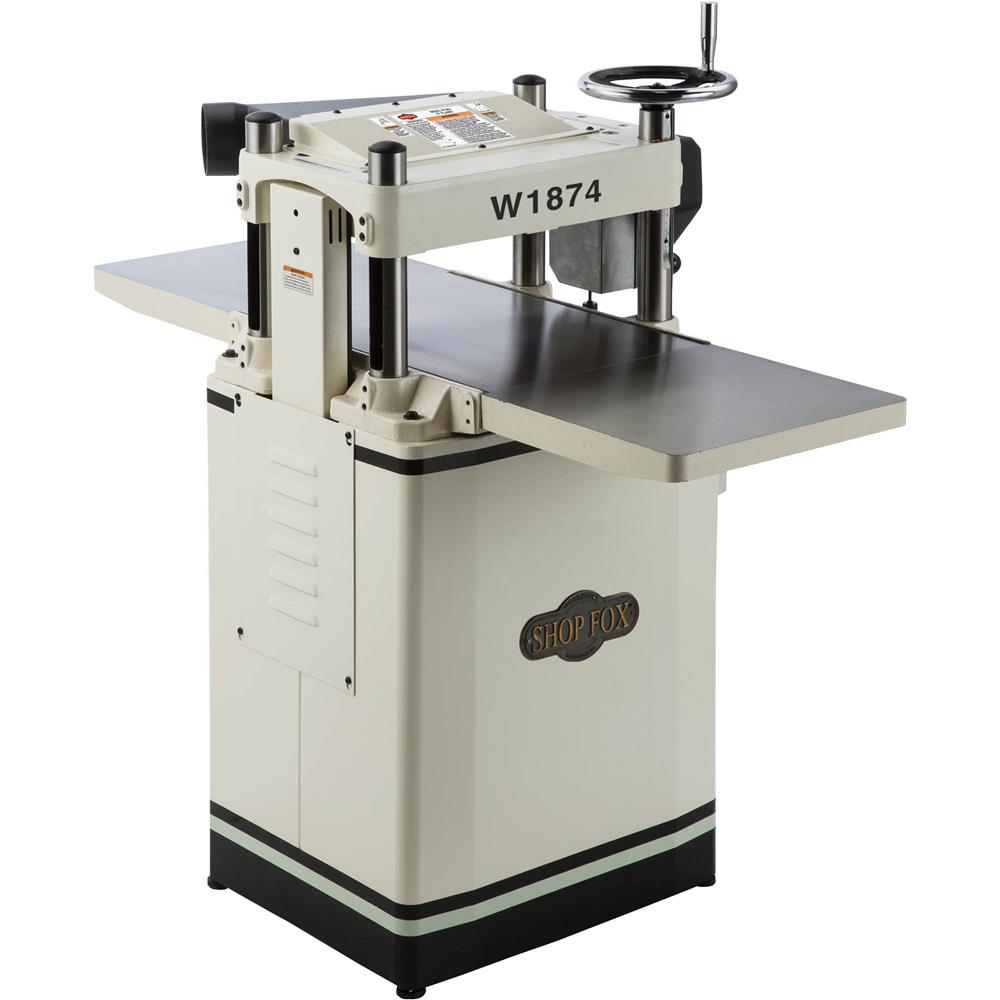 15'' 3 HP Fixed-Table Planer w/Helical Cutterhead
