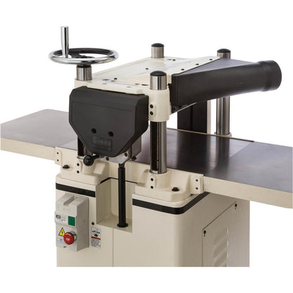 15'' 3 HP Fixed-Table Planer w/Helical Cutterhead
