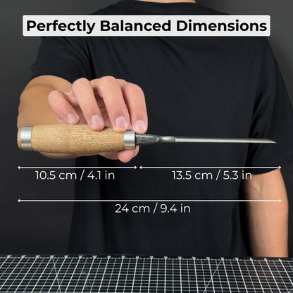 Wood Carving Chisel, 10 - 50 mm (0.39 - 1.97 inches)