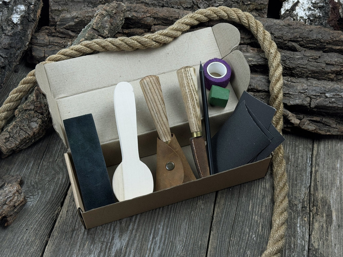 Wood Whittling Kit For Beginners – Spoon Carving Edition - Norfolk Wood Shop