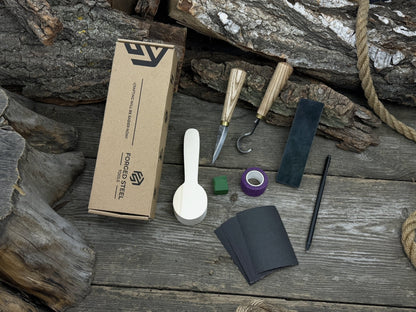 Wood Whittling Kit For Beginners – Spoon Carving Edition - Norfolk Wood Shop