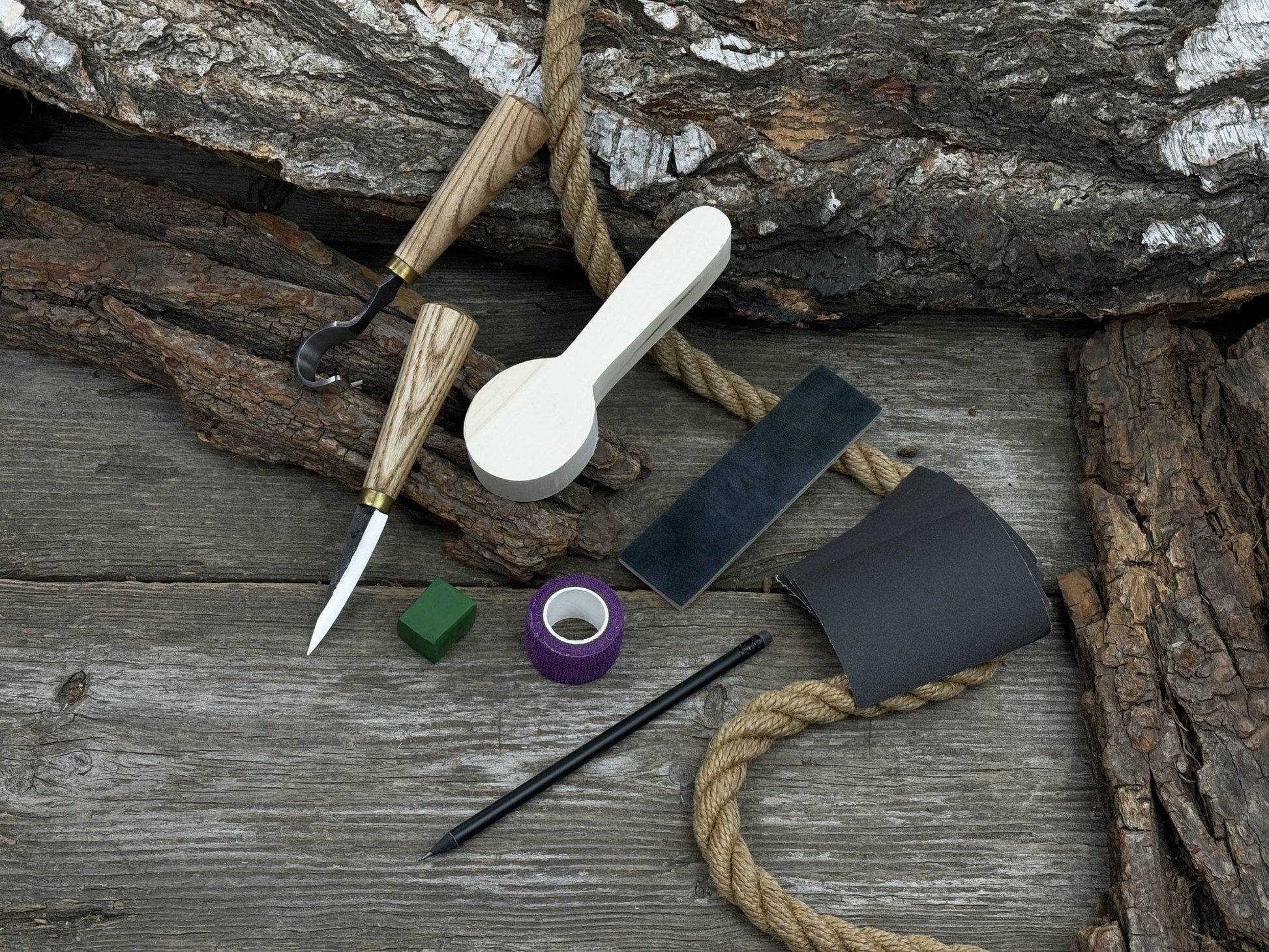 Wood Whittling Kit For Beginners – Spoon Carving Edition - Norfolk Wood Shop