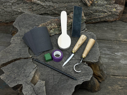 Wood Whittling Kit For Beginners – Spoon Carving Edition - Norfolk Wood Shop