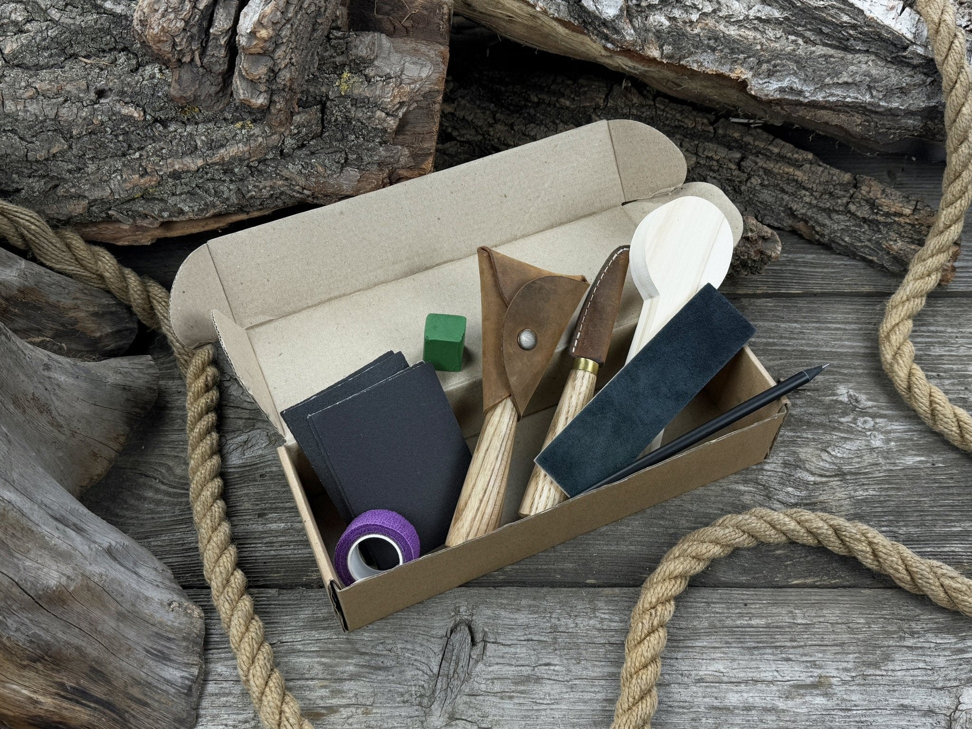 Wood Whittling Kit For Beginners – Spoon Carving Edition - Norfolk Wood Shop