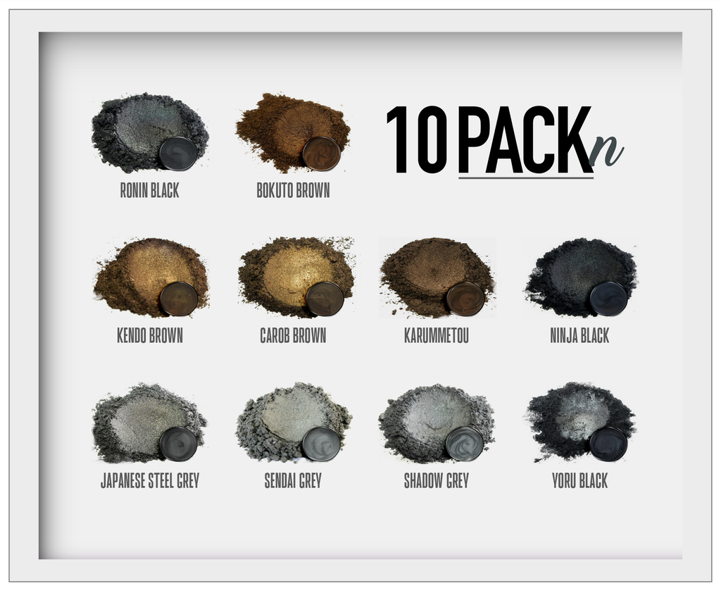 Grey/Silver Mica Powder Pigments