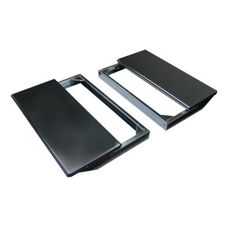 In/Out Folding Tables for Laguna 19-38 Open Stand Drum Sander - Norfolk Wood Shop