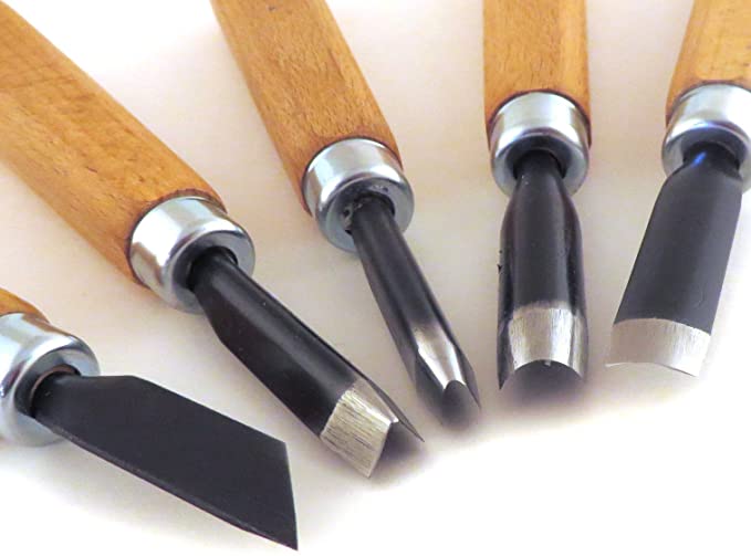5 Piece Carving Starter Set - 71G46zPkvXL. AC SX679